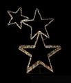 STELLE 3PZ. CM.81X13X140 CON LED N36130