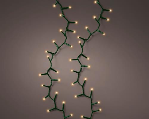 LED LUCI NATALE COMPACT ESTERNO 2,2M BIANCO CALDO 495340
