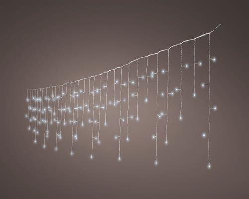 LUCI LED TENDA ESTERNO 8 FUNZ 750CM BIANCO FREDDO 494820