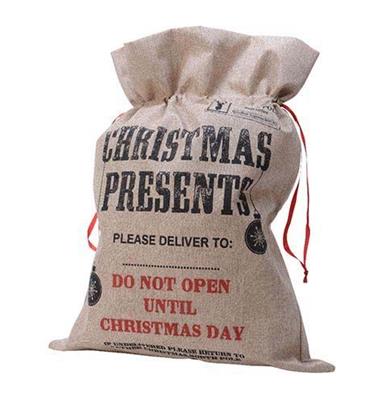 SACCO DI NATALE 100% POLIESTERE 50X70CM 660219