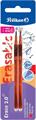 REFILL DA 2 PZ PELIKAN ERASE 2.0 ROSSO