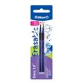 REFILL DA 2 PZ PELIKAN ERASE 2.0 BLU
