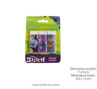 GOMME PER CANCELLARE 3 PZ. STITCH