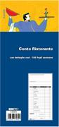 CONTO RISTORANTE CON DETTAGLIO VOCI 9,9X22 FF100