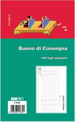 BUONO CONSEGNA 15,8X9,9 100FF