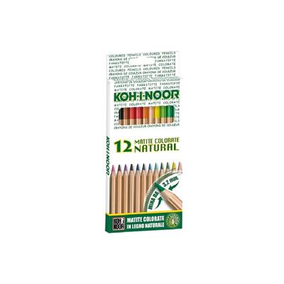 PASTELLI NATURAL KOH-I-NOOR 12 COLORI DH2136P