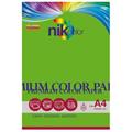 CARTA FOTOCOPIE A4 100FG 80G VERDE FLUO 23NIK117