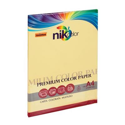 CARTA COLORATA A4 125 FG 160G GIALLO 23NIK085/160