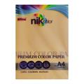 CARTA COLORATA A4 100GF200GR GIALLO 23NIK085/200