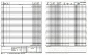 REGISTRO IVA FATTURE 22 PAGINE NUMERATE F.TO 31X24,5 E21
