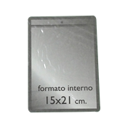 BUSTE PORTALICENZE PVC 15X21 PZ.25