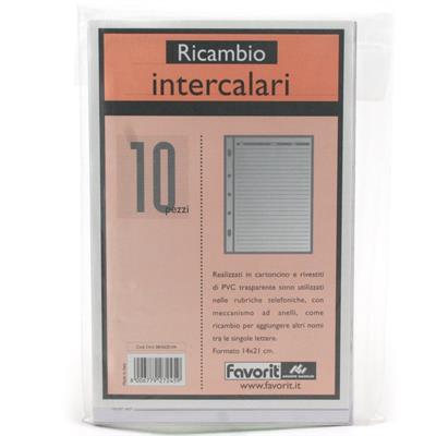RICAMBI INTERCALARI