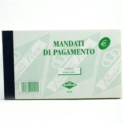 BLOCCO MANDATO DI PAGAMENTO FLEX 1630
