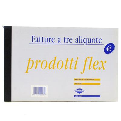 FATTURE 3 ALIQUOTE FLEX 1651
