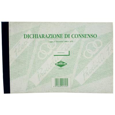 BLOCCHI DICHIARAZIONE DI CONSENSO 1640P