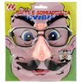 CARNEVALE OCCHIALI+NASO 49500