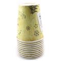 BICCHIERI 20 CL PZ.10 CREMA NATALE FIOCCHI