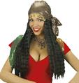CARNEVALE PARRUCCHE ZINGARA C/FOULARD G0874