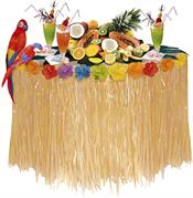 DECORAZIONE TAVOLO TROPICALE C/FIORI IBISCO 5512S