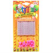 BLISTER CANDELINE MAGICHE PZ.16 0805A ROSA/AZZURRE