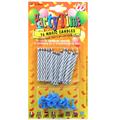 BLISTER CANDELINE MAGICHE PZ.16 0805A ROSA/AZZURRE