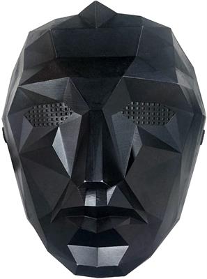 MASCHERA NERA BOSS SQUID GAME