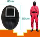 MASCHERA NERA QUADRATO SQUID GAME