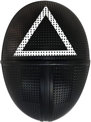 MASCHERA NERA TRIANGOLO SQUID GAME