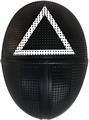 MASCHERA NERA TRIANGOLO SQUID GAME