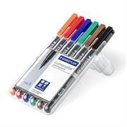 PENNE LUMOCOLOR 313 S WP6 STAEDTLER