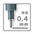PENNE PIGMENT-LINER 308 0,4