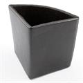 BICCHIERE P/PENNE TRIANGOLARE MARRONE TSC