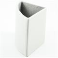 BICCHIERE P/PENNE TRIANGOLARE TSC GRIGIO