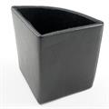 BICCHIERE P/PENNE TRIANGOLARE NERO TSC