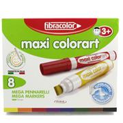 PENNARELLI MAXICOLORART 8 COLORI