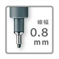 PENNE PIGMENT LINER 308 0.8
