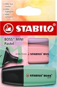 EVIDENZIATORI STABILO BOSS MINI PASTEL PEZZI 3 07/3-2-03