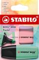 EVIDENZIATORI STABILO BOSS MINI PASTEL PEZZI 3 07/3-2-03
