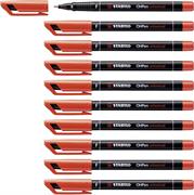 PENNARELLI STABILO OHPEN 842 F ROSSI  40