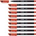 PENNARELLI STABILO OHPEN 842 F ROSSI  40