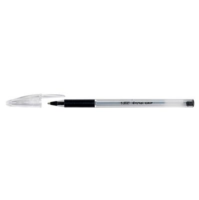 PENNE BIC CRISTAL GRIP MED NERE 889984