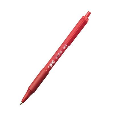 PENNE BIC SOFT FEEL SCATTO ROSSE 837399