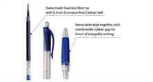 PENNA SCATTO GEL MASTERSHIP 0.5 NERA FO-GEL05