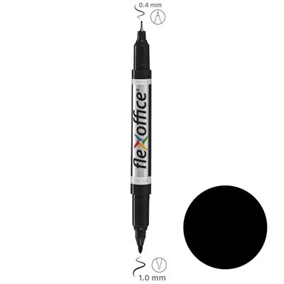 MARCATORE PERMANENT PM01 DUAL NERO FO-PM01