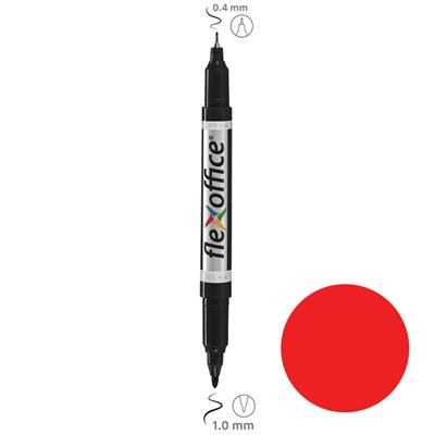 MARCATORE PERMANENT PM01 DUAL ROSSO