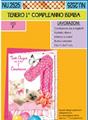 BIGLIETTI I  COMPLEANNO ROSA NU.2525