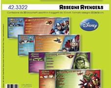 INVITI ASSEGNI PZ.15 AVENGERS 42.3322