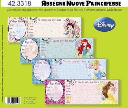 INVITI ASSEGNI PZ.15 PRINCIPESSE 423318
