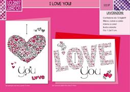 BIGLIETTI AMORE I LOVE LO2697