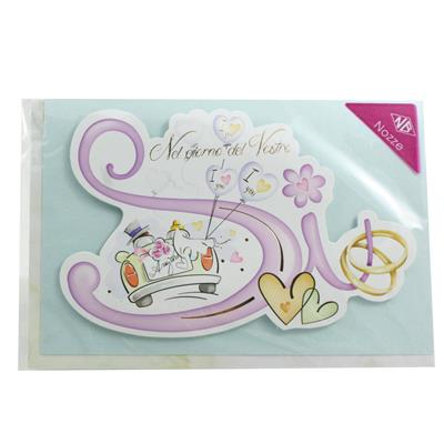 BIGLIETTI MATRIMONIO NO3366